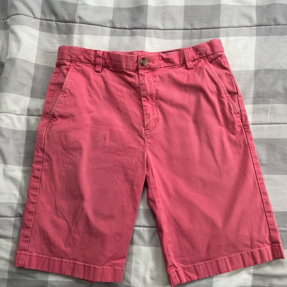 Vineyard Vines Pink Flat Front Shorts